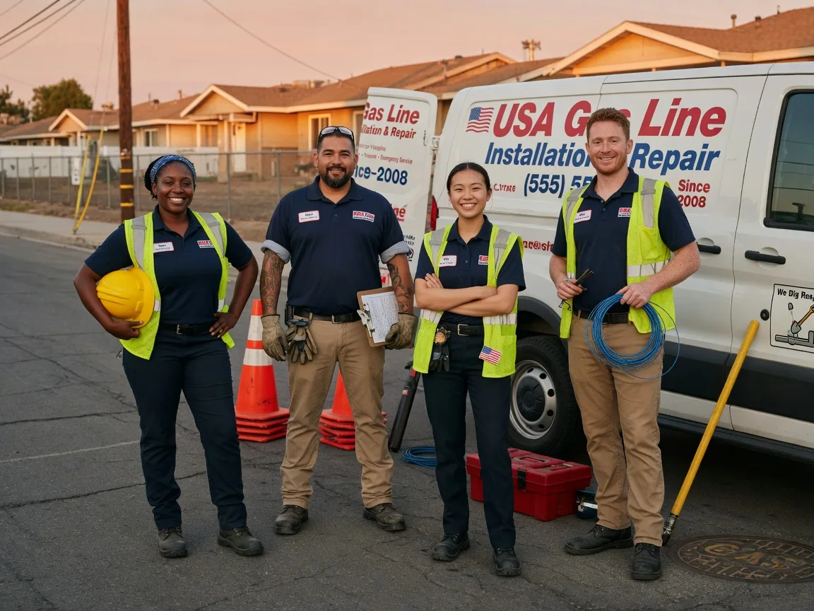 Gas Line Installation company in Auburn, WV